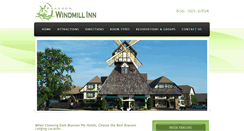 Desktop Screenshot of bransonwindmillinn.com